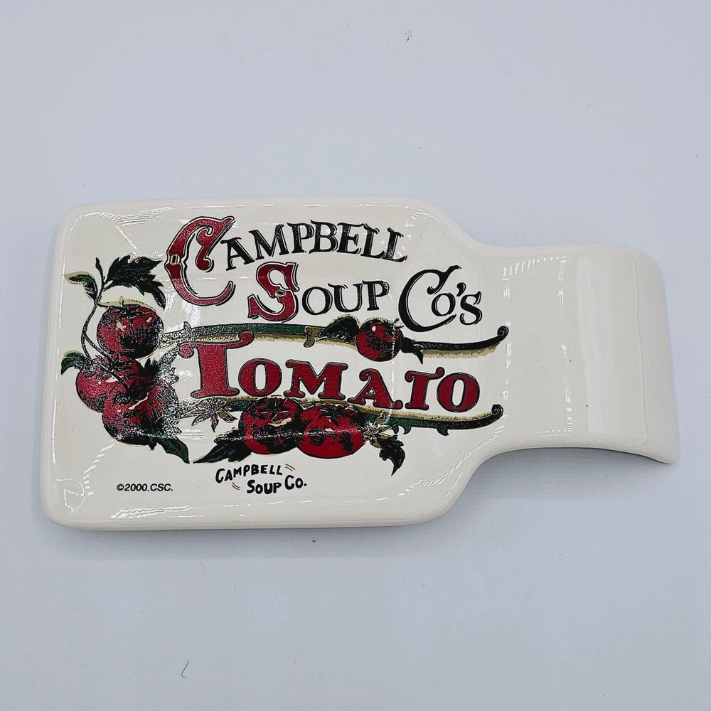 Copied - Spoon Rest Vintage Campbells Soup Tomato New in Box
